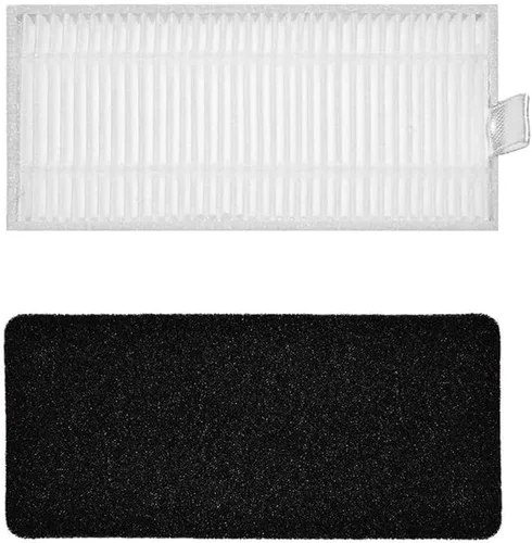 Vista 4 de Piezas de repuesto para Ecovacs DEEBOT N79 N79S DN622 Robot Aspirador - Cepillo principal, filtro, kit de accesorios de cepillo lateral