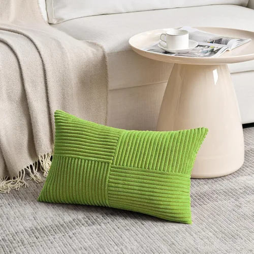 Vista 127 de Fancy Homi - Paquete de 2 fundas de almohada decorativas de color verde oliva pequeñas de 12 x 12 pulgadas para sala de estar, sofá, cama