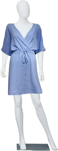 Vista 2 de Maniquí femenino con forma de vestido en exhibición - Maniquí completo ajustable y desmontable de 69 pulgadas, torso de maniquí para costura