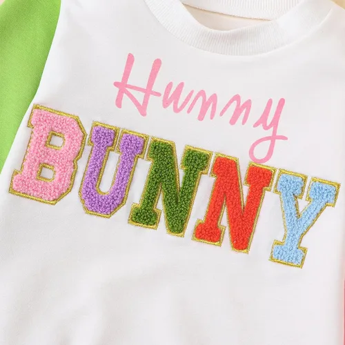Vista 146 de Traje de San Valentín para bebé, niña, niño, traje de San Valentín, sudadera de manga larga con estampado de corazón