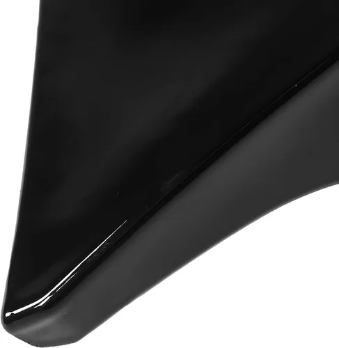 Vista 9 de Akozon Cubierta para espejo retrovisor, par de cubiertas de espejo retrovisor lateral izquierdo derecho negro brillante ABS espejo de puerta