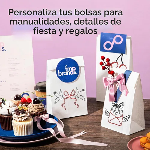 Vista 7 de Fit Meal Prep Paquete de 125 bolsas de papel encerado de 4 libras, biodegradable, resistente a la grasa, para aperitivos, galletas, sándwich