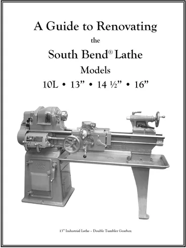 Vista 7 de South Bend Kit de reconstrucción de torno - Modelo 10L o 10R "Heavy 10