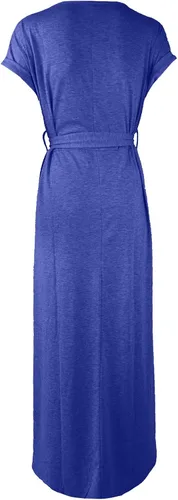 Vista 6 de Vestidos largos y holgados para mujer estilo bohemio ajustados de ajuste holgado para Acción de Gracias vestidos de jersey con tirantes delgados
