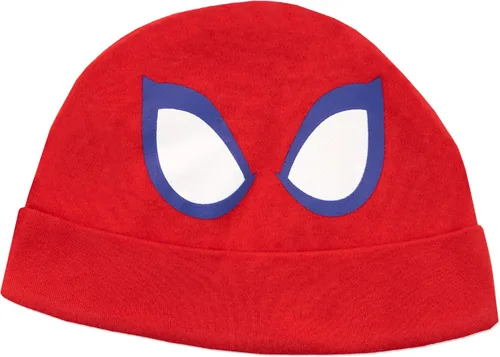Vista 4 de Marvel Conjunto de pajarita y sombrero de Spiderman para bebé