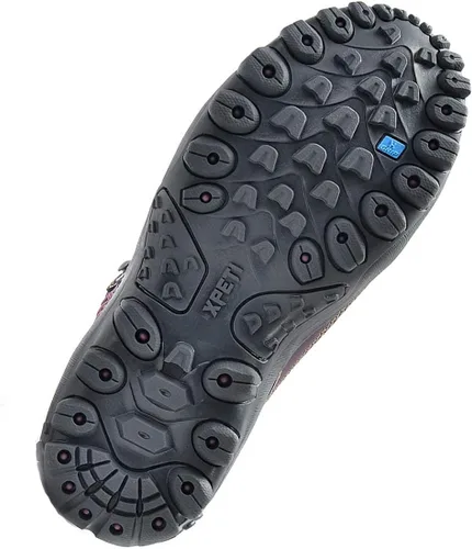 Vista 4 de Skenary Dimo Botas de senderismo para mujer, zapatos de caminar impermeables mediados