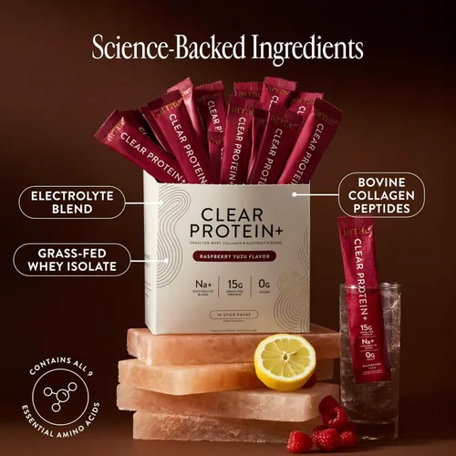 Vista 3 de Arrae Clear Protein – Suplemento Proteico Natural, Textura Suave, Fácil de Mezclar, 14 Porciones, Fórmula Limpia con Electrolitos