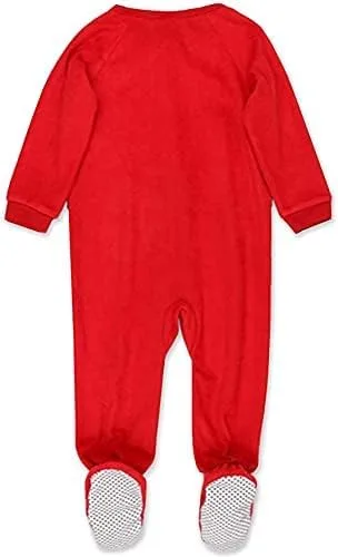 Vista 3 de The Grinch Dr. Seuss - Pijama de Navidad con pies para niños y niñas
