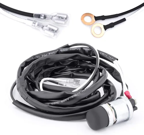 Vista 6 de Roykaw Kit de bocina de carrito de golf de 12 voltios compatible con EZGO Club Car Yamaha, UTV, ATV, barco