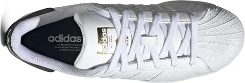 Vista 3 de adidas Superstar Zapatos para mujer, BlancoNegroBlanco
