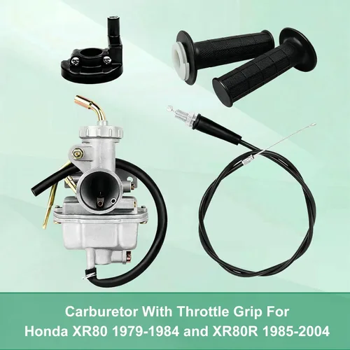 Vista 7 de FLYPIG Carburador con cable de agarre del acelerador para Honda PZ20 XR50R XR70R XR75 XL80S XR80R XL75 XL70 SL70 Z50R XR100R TaoTao NST SunL Kazuma
