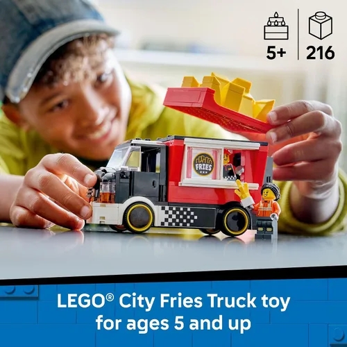 Vista 2 de LEGO City Fries Food Truck 60488