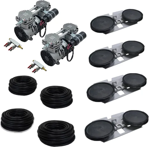 Vista 16 de Sistema de aireación profesional - Bomba aireadora de estanque de 1/2 HP 3.9 CFM