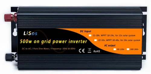 Vista 5 de Convertidor de corriente DC22-56v del lazo de la rejilla del generador solar 500w a AC90-130v