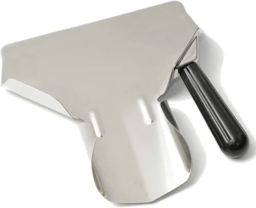 Vista 4 de Acero inoxidable Frita Bagger Scoop Chip Palomitas Bagger Ice Candy Snacks Postres Scooper, Mango derecho