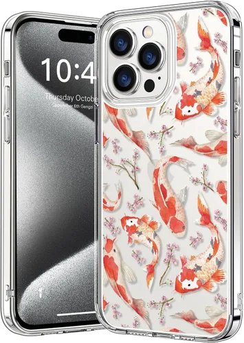 Vista 75 de bicol - Funda protectora a prueba de golpes para iPhone 15 Plus, funda delgada de acrílico transparente y diseños modernos para niña y mujer, 6.7