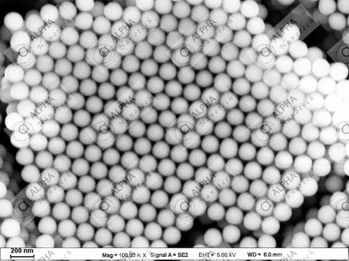 Vista 10 de Nanopartículas de sílice coloidal Alpha Nanotech (20 nm, 0.3 fl oz, 10 mg/ml)