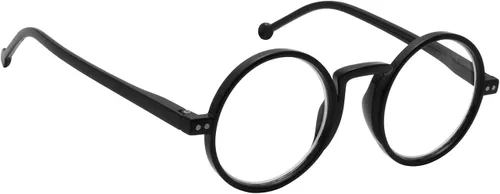 Vista 19 de BLUELESS Gafas redondas vintage Professor Readers (negro)