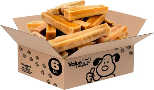 Vista 12 de ValueBull Himalayan - Masticables de queso de yak para perros, pequeños, paquete a granel de 10 libras, de larga duración para masticadores