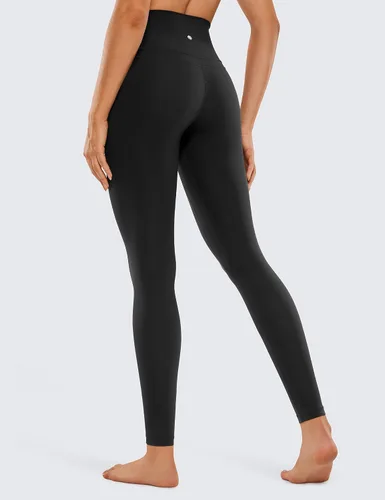 Vista 2 de CRZ YOGA Leggings de entrenamiento Naked Feeling I para mujer, 28 pulgadas, pantalones de yoga de cintura alta de longitud completa