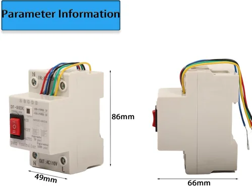 Vista 5 de Válvula de flotador AC110V Interruptor automático de control de nivel de agua Solenoide de latón Bomba de cierre de tanque de piscina Canales
