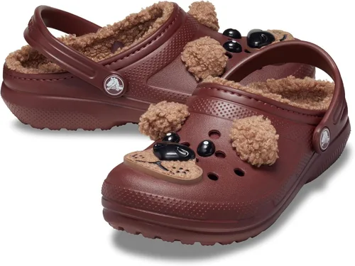 Vista 11 de Crocs Zuecos clásicos forrados para niños "I Am