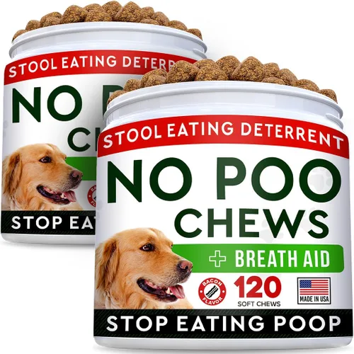 Vista 9 de STRELLALAB No Poo Treats - Disuasorio y prevención de la alimentación de heces de coprofagia