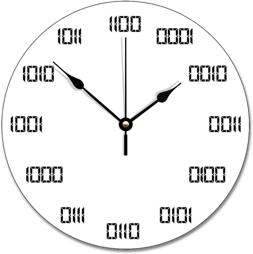 Vista 16 de ArogGeld Reloj de pared de madera de 12 pulgadas, funciona con pilas, silencioso, sin tictac, moderno, para dormitorio, sala de estar, decoración