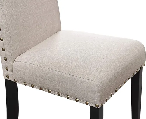 Vista 6 de New Classic Furniture Crispin - Silla de comedor (2 unidades), color natural