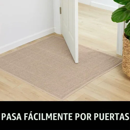 Vista 7 de GORILLA GRIP Dirt Grabber - Tapete de malla para puertas, de bajo perfil, resistente a manchas y decoloración, tiras de secado rápido resistentes