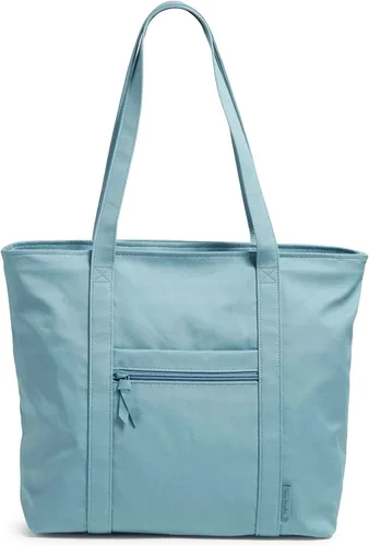 Vista 13 de Vera Bradley Bolso tote Vera de algodón para mujer Amatista Plaid - Algodón Reciclado