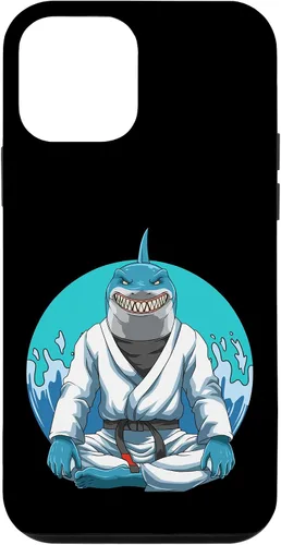 Vista 16 de Funda para iPhone 16 Jiu Jitsu Shark