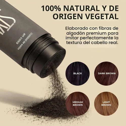 Vista 2 de Style Edit Fibras de construcción del cabello, negro, 0.88oz