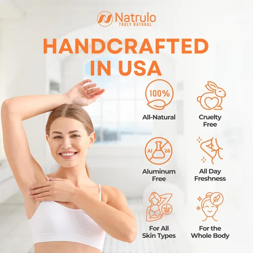 Vista 6 de Desodorante caqui – Desodorante de cuerpo entero totalmente natural para mujeres y hombres – Extracto de caqui japonés que ayuda a eliminar el olor