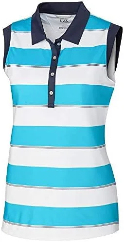 Vista 2 de Cutter Buck Drytec UPF 50 - Camisa polo sin mangas para mujer
