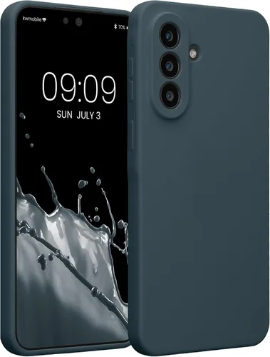Vista 30 de kwmobile Funda compatible con Samsung Galaxy A13 4G - Funda delgada de silicona TPU - Acabado suave al tacto - Amarillo radiante