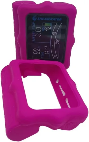 Vista 12 de Funda protectora de silicona para computadora de buceo Shearwater Perdix/Perdix 2/Perdix AI (Negro)