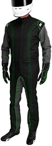 Vista 28 de K1 Race Gear CIK/FIA traje de competición de go kart, nivel 2, aprobado, M, Rojo