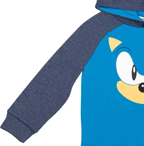 Vista 5 de SEGA Tails Sonic The Hedgehog Knuckles - Sudadera con capucha para niños pequeños y grandes