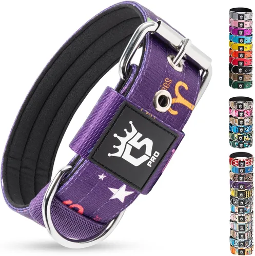 Vista 39 de TSPRO Collar Táctico para Perro de 1.25 Pulgadas de Ancho Collares Gruesos para Perro con Hebilla de Metal de Servicio Pesado, Duradero, Fuerte