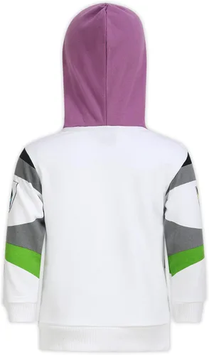 Vista 6 de Disney Toy Story Woody or Buzz Lightyear - Sudadera con capucha y cremallera para niños pequeños