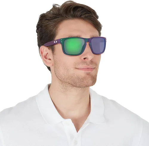 Vista 6 de Oakley - Lentes de sol cuadrados para hombre. modelo OO9102 Holbrook
