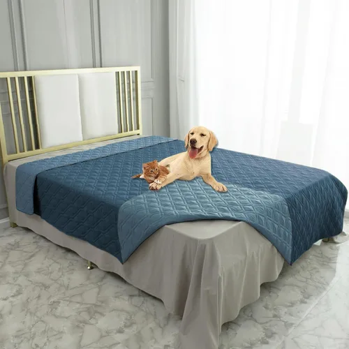Vista 133 de Ameritex Manta Impermeable Reversible Cubierta para Cama de Perro Manta para Mascotas para Muebles Cama Sofá Sillón