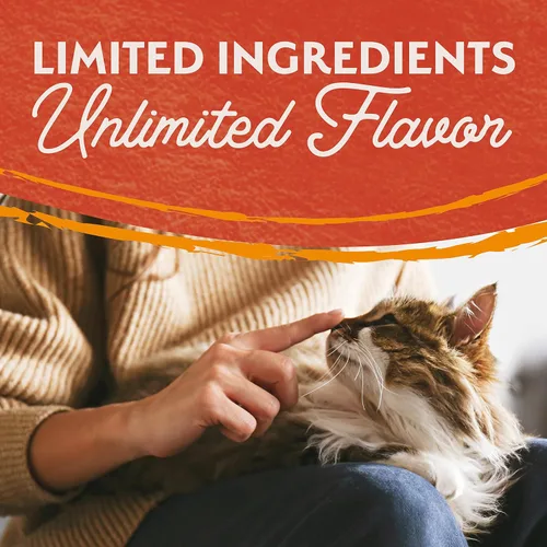 Vista 7 de Natural Balance Alimento seco para gatos adultos sin granos de ingredientes limitados, receta de pato reserva y guisantes verdes, 10 libras