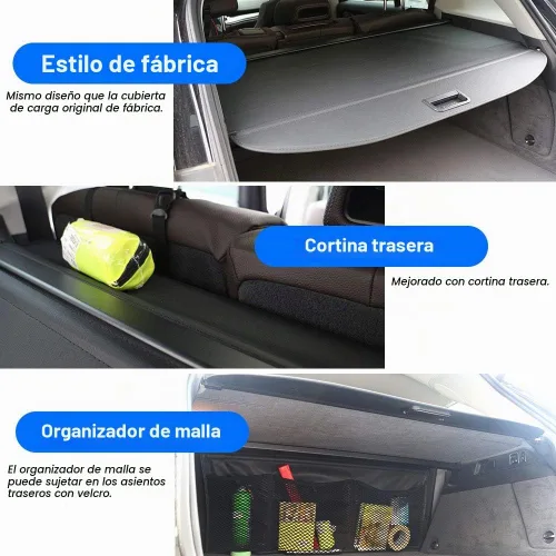 Vista 7 de Funda de carga para Honda CR-V CRV Accesorios 2017 2018 2019 2020 2021 2022 Funda protectora trasera para maletero