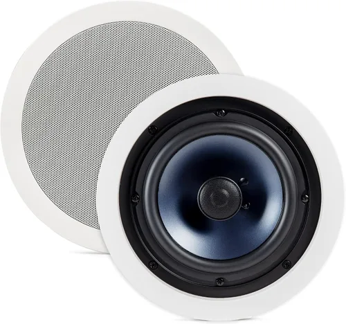 Vista 10 de Polk Audio RC55i altavoz de pared de dos vías (dos unidades, color blanco) Blanco