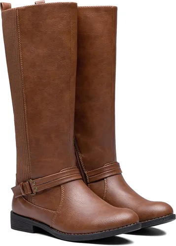Vista 5 de Vepose Botas altas hasta la rodilla de equitación 955 Comfort para mujer