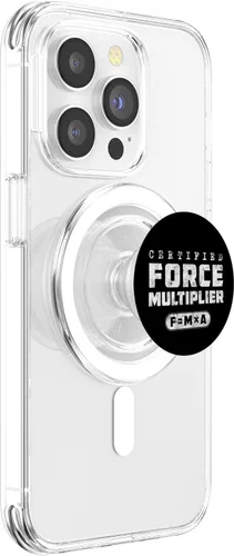 Vista 3 de Multiplicador de fuerza certificado Victory Tactics Military Science PopSockets MagSafe PopGrip para iPhone