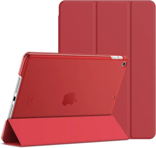 Vista 11 de JETech - Funda para iPad (9.7 pulgadas/24.64 cm, modelo 2018/2017, 6ª/5ª generación), funda inteligente con activación/suspención automática (Beige)