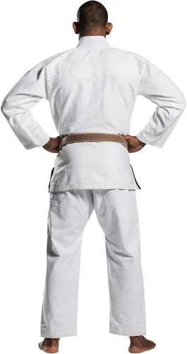 Vista 4 de Ronin Plain BJJ Gi - Uniforme profesional brasileño de Jiu Jitsu - 100% algodón preencogido más fino de 14.82 ozm